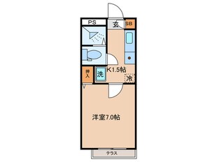 ハイネス自由が丘の物件間取画像